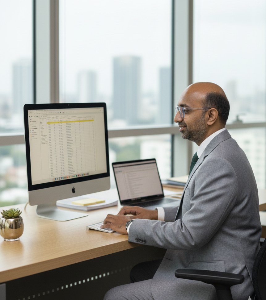 Ankur Goswami - Founder of Uttaran Print Shop